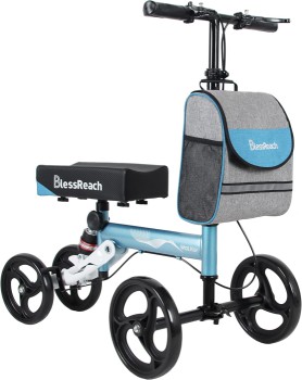 BlessReach Knee Walker Scooter (Blue)